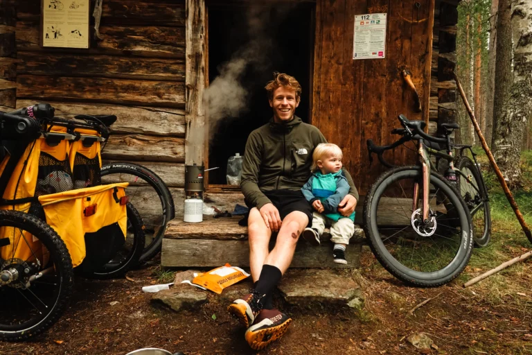 Family Bikepacking in Lapland With a Toddler