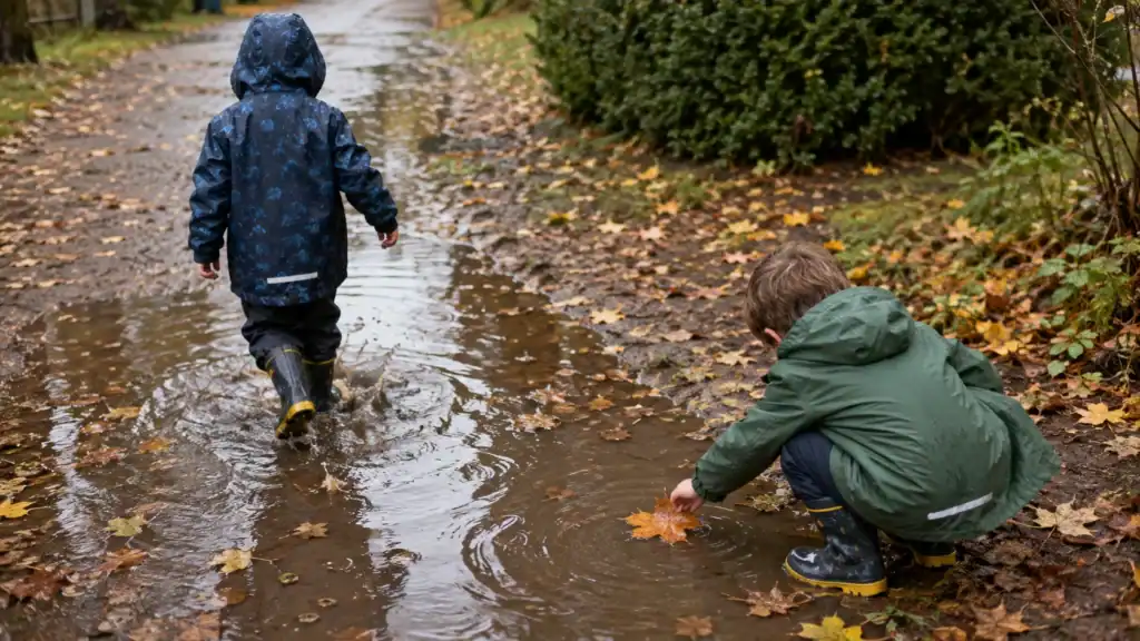 Rainy fall activities for kids